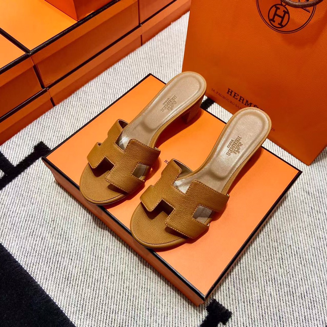 에르메스 올수공 오아시스 슬리퍼 샌들 앱송 53